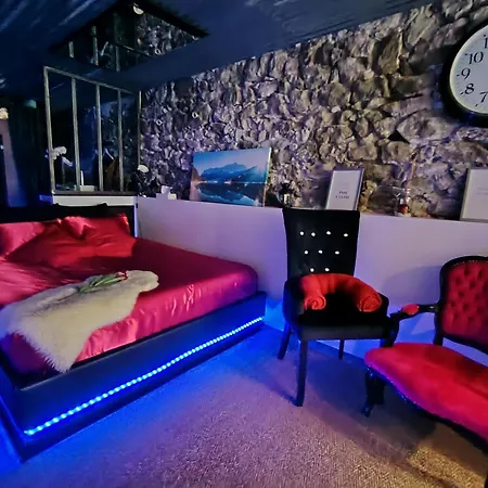 Sweet Loft Grenoble-love Avec Jacuzzi & Sauna Appartement