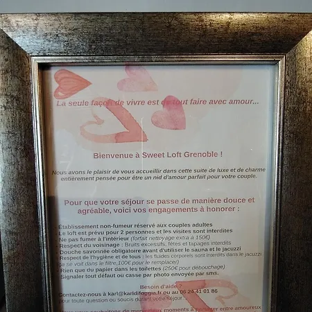 Lägenhet Sweet Loft Grenoble-love Avec Jacuzzi & Sauna Grenoble