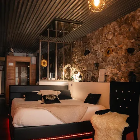Sweet Loft Grenoble-love Avec Jacuzzi & Sauna דירה *