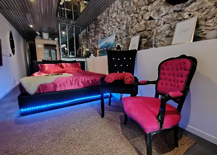 アパート Sweet Loft Grenoble-love Avec Jacuzzi & Sauna