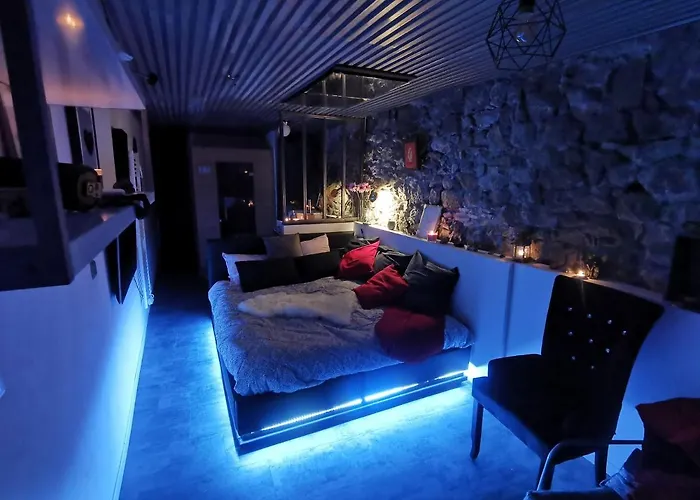 Sweet Loft Grenoble-love Avec Jacuzzi & Sauna