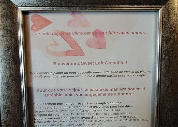 Apartment Sweet Loft Grenoble-love Avec Jacuzzi & Sauna Grenoble